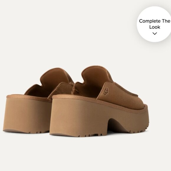 Women's New Heights Slide in chestnut - Picture 2 of 6